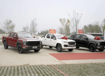 闪耀银河 火星护航，火星皮卡、大将军皮卡亮相“国际庄”