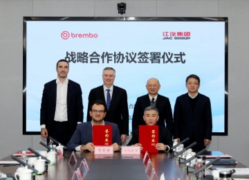 江汽集团与布雷博签署战略合作协议，推动未来出行创新