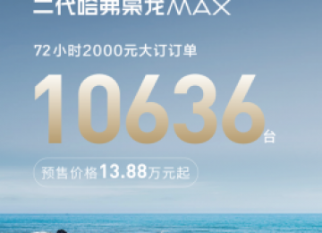 二代哈弗枭龙MAX以更省、更爽、更安全打响“家庭四驱普及战”